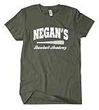 Negans Baseball Academy T-Shirt, Größe: L, Farbe: Kak