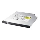 ASUS SDRW-08U1MT 9,5 mm interner DVD-Brenner mit M-DISC Unterstützung für lebenslange Datensicherung (SDRW-08U1MT/BLK/B/GEN)