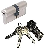 ABUS EC550 Profil-Doppelzylinder Länge (a/b) 30/45mm (c=75mm) mit 8 Schlü