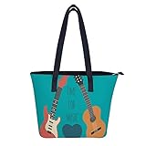 KUKUKA Tragetasche Gitarre Umhängetaschen Aus Leder Für D