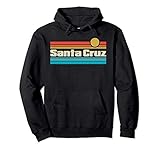 70er 80er CA Retro Retro Sunset Santa Cruz Pullover H