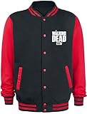 The Walking Dead Daryl Dixon - Fight The Dead - Wings Collegejacke schwarz/rot S