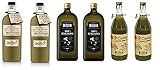 Testpaket Olio Extra Vergine di Oliva Italiano Italienisches Olivenöl extra vergine Farchioni Il Casolare - Carapelli Non Filtrato - De Cecco 100% Italiano ( 6 x 1Lt )