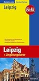 Falk Stadtplan Extra Standardfaltung Leipzig