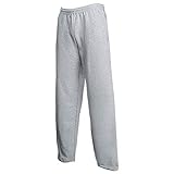 Fruit of the Loom Herren-Jogginghose ohne Bündchen Gr. 41-44.5, g