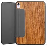 DeinDesign Hülle kompatibel mit Apple iPad Mini (2021) Case Tablet Hülle Holzoptik Lärche H