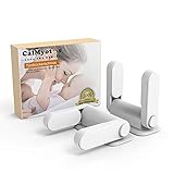 CalMyotis Fenstersicherung Kinder, Kindersicherung tür mit drehbaren Griffen, Kindersicherung Fenster, CIP66 Polyethylenschaumband, hält einer Belastung von 150N stand, 2er Pack