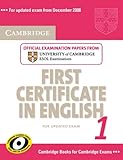 Cambridge First Certificate in English 1 / Student's Book