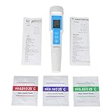 TAFE pH-Meter Wasserqualitäts-Detektor Hochpräziser Wasserqualitäts-Tester pH-Meter-Detektor für Schwimmbad Aquarium Home F