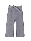 Gocco Mädchen Pantalones DE Cuadros Hose, Gris Oscuro, 7/8/2020