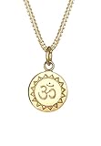 Elli Halskette Damen Om Mantra Yoga in 925 Sterling Silber verg