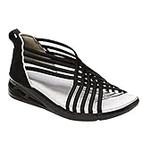 AHURGND Wasserbereit sportliche Step-In-Sandale, Water-Ready Sporty Step-In-Sandel-Sandalen, geflochtene Fisch-Mundschuhe, für Frauen Sommer wasserdichte Sportarten S
