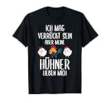 Hühnerstall T-Shirt Hühner Hahn Bauernhof Bäuerin Geschenk