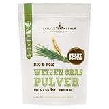 Schalk Mühle Bio & Roh Weizengras Pulver 1er Set (1 x 200 g)