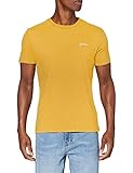 Superdry Mens OL Vintage EMB Tee T-Shirt, Upstate Gold Marl, Larg