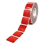 Orafol Reflexite VC 104 Curtain Grade Segmentiert Konturmarkierung Reflexband (Rot, 1 Meter (8,99 € / Meter))