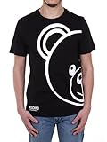 Moschino T-Shirt Herren Logo Bear Black ES22MO04 A1909 8106, Schwarz , S