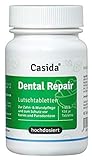 Dental Repair Lutschtabletten - Schutz vor Karies, Parodontose und Zahnfleischentzündungen - Hochdosiert: Mind. 1 Mrd KbE + Vitamin D3 - Vegan - 60 Stück