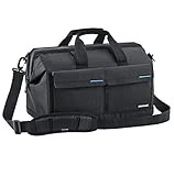 CULLMANN - 98380 - AMSTERDAM Maxima 520 Kameratasche für mittleres bis großes DSLR-Equipment mit großer Taschenöffnung, schwarz - Innenmaße 360x170x200m - 1300g