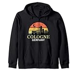 Köln Cologne Skyline Retro Vintage Kapuzenjack