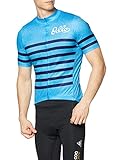 Odlo Herren Element Stand-up Collar Full Zip Longsleeve T-Shirt, Blue Aster Melange-Estate Blue, M