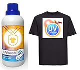 UV-Wäsche, UV-Schutz, Sonnenschutz-Wäsche, macht Kleidung LSF + 50, UV-Kleidung, kein Verfärben oder anderes Gefühl (500 ml)