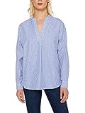 ESPRIT Damen 990EE1F310 Bluse, 400/NAVY, 42