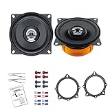 Hertz Auto Lautsprecher Boxen DCX 100.3 120 Watt 10 cm 2 Wege Koax passend für BMW 3er E90 E91 2005-2012 Tü