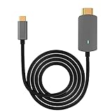 JISKGH USB C auf Kabel, 1,8 M (4K@60Hz) USB C auf 2.0 Kabel für 2020/2019 und Andere USB C GeräT
