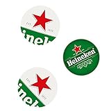 Heineken Bierdeckel - stylische Untersetzer, Bedruckt Log