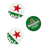 Heineken Bierdeckel - stylische Untersetzer, Bedruckt Log