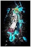 Leinwand Poster 60x90cm Kein Rahmen Anime Naruto Poster Bilder Wohnzimmer Wohnkultur für Drucke Leinw