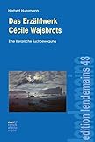 Das Erzählwerk Cécile Wajsbrots: Eine literarische Suchbewegung (édition lendemain)