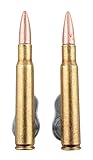 Paar Wandhalter für Springfield Gewehr, Patronen 30-06 Attrappen, ausziehb