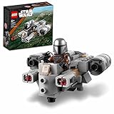 LEGO 75321 Star Wars Razor Crest Microfighter mit Mandalorianischem Kanonenboot & Mandalorianer-Figur, kreatives Spielzeug-Set für Kinder ab 6 J