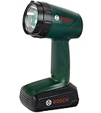 Theo Klein 8448 Bosch Akku-Lampe I Batteriebetriebene Lampe um 90 Grad drehbar I 4 Lichtfarben I Maße: 9,5 cm x 6,4 cm x 18 cm I Spielzeug für Kinder ab 3 J