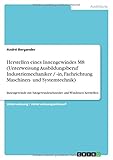 Herstellen eines Innengewindes M8 (Unterweisung Ausbildungsberuf Industriemechaniker / -in, Fachrichtung Maschinen- und Systemtechnik): Innengewinde mit Satzgewindeschneider und W