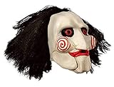 thematys Horror Maske Halloween Karneval Kostüm Fasching Party (Jig Saw)