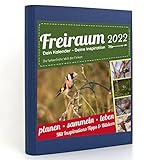 Freiraum-Kalender modern | Die farbenfrohe Welt der Finken, Buchkalender 2022, Organizer (15 Monate) mit Inspirations-Tipps und Bildern, DIN A5