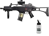 G8DS Set: HK Heckler & Koch G36 C AEG ELEKTRISCH Softair Gewehr Bio Softairkugeln 6mm 0,20g 2000 BBS