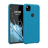 kwmobile Hülle kompatibel mit Google Pixel 4a - Hülle Silikon gummiert - Handyhülle - Handy Case in Karibikb
