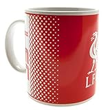 Liverpool FC Rot Weiß verblassen Design Fußball Geschenk B