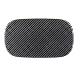 ZSY Tankdeckel Fit für Volvo XC60 2018, 2019 2020 Auto Hartkohlefaser Kraftstofftankdeckel TUPPE Dekorative Aufkleber Zubehör Dichtung und schützen (Color : Black)