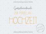 Gutscheinbuch zur Porzellan-Hochzeit zum selbst ausfüllen: 20 Gutscheine als Geschenk zur Porzellan-Hochzeit, Geschenkidee zum 20. Hochzeitstag