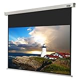 celexon motorisierte Heimkino- und Präsentations-Beamer-Leinwand Wand-oder Deckenmontage elektrische Leinwand Motor Professional - 240 x 135cm - 16:9