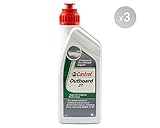 Castrol Außenborder 2T Mineral Boot Motor, – 3 Liter: 3 x 1L