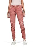 G-STAR RAW Damen Jeans Arc 3D Low Waist Boyfriend Restored, Rosa (Dk Tea Rose B482-A827), 26W / 32L