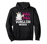 Einhorn Bier Party Hokus Pokus Vorglüh Modus Bierhorn Pullover H