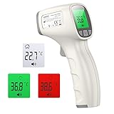 JUMPER FR202 Kontaktlos Stirnthermometer, Infrarot Fieberthermometer Digitales Mit Sofortige Messung, Geeignet für Baby, Erwachsener und Oberfläche, G