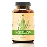 Lunatura Premium Q10 [Hochdosiert 250mg] » Mit Selen und Vitamin B1 (Thiamin) « Natürliches Coenzym/Coenzyme q 10 Tabletten in mg - Co Enzym natürlich coq10 Kapseln (vegan)